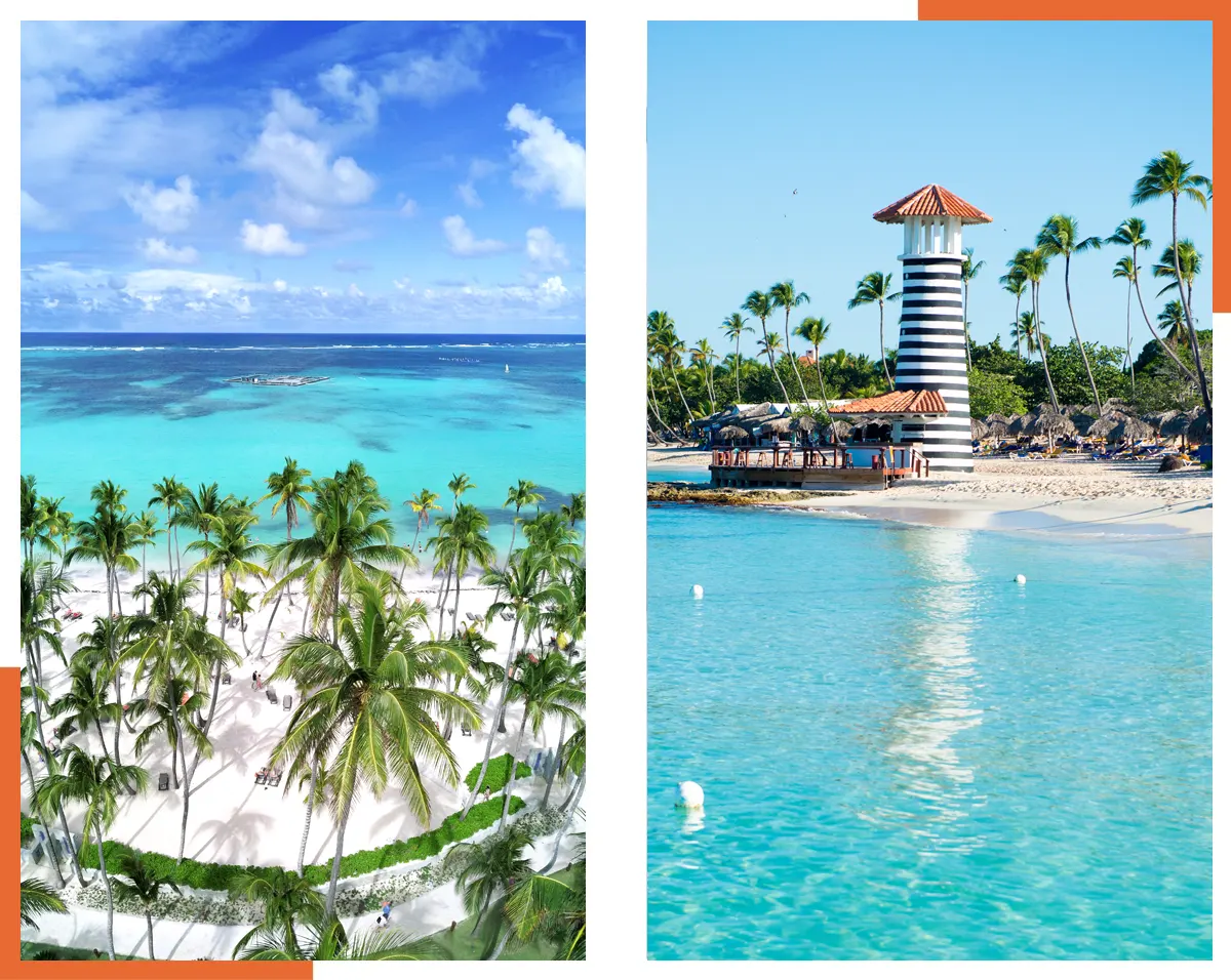 Un plage paradisiaque en Republique dominicaine