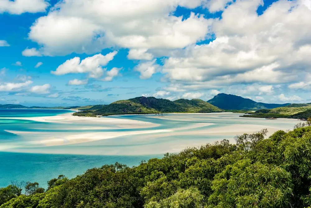 Whitehaven Beach en Australie